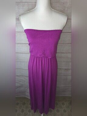 See You Monday Strapless Maxi Dress Size Large